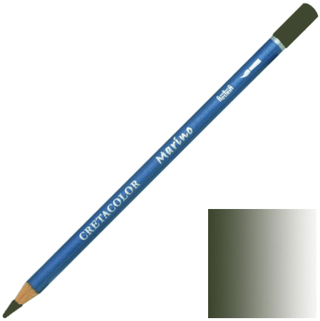 Проф. акварельный карандаш "MARINO", 7,5 мм, стержень 3,8 мм, цвет 221 Умбра