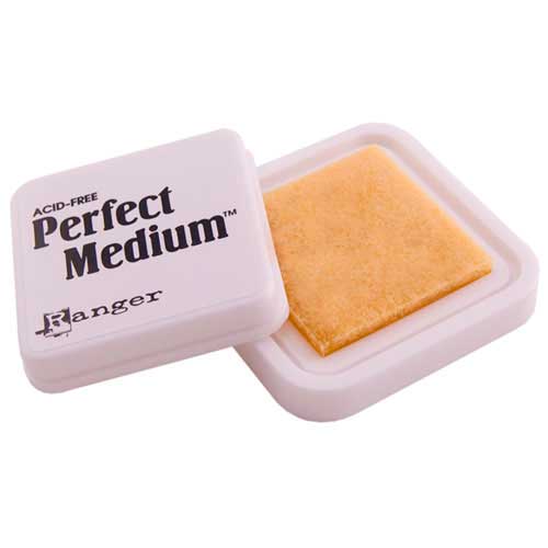 Подушечка штемпельная с добавкой Perfect Febric Medium для смешивания с Perfect Pearls, цвет прозра