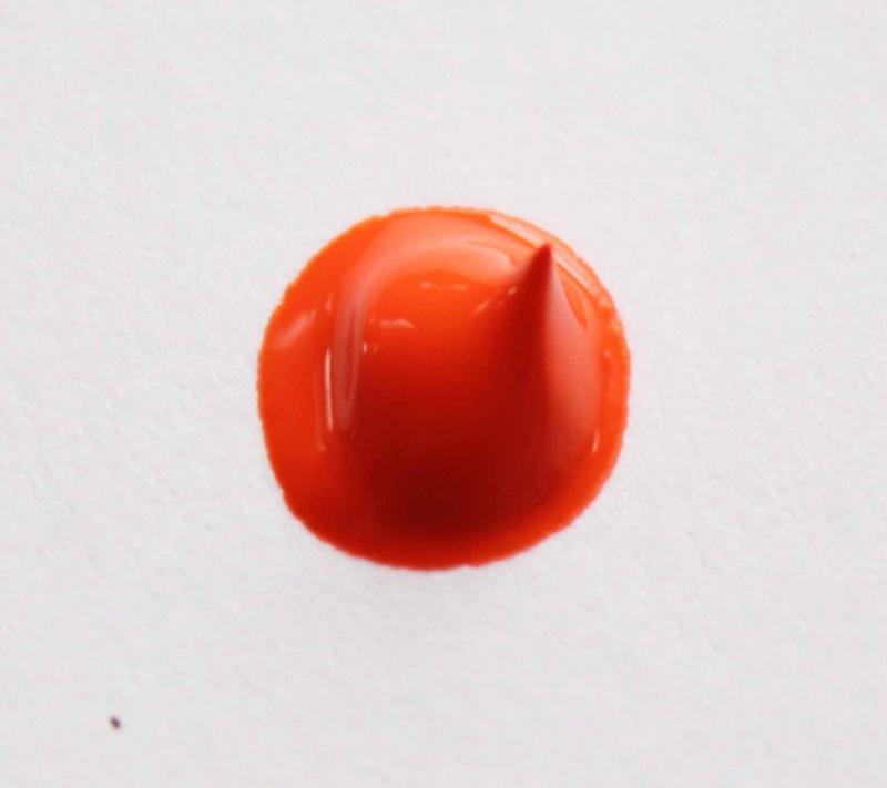 Оранжевая  Акрил