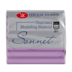 Пластика "Sonnet" сиреневый бриллиант, брус 56 гр.