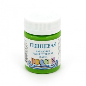 Зеленая светлая - Decola акрил глянц. 50 мл.