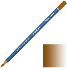 Проф. акварельный карандаш "MARINO", 7,5 мм, стержень 3,8 мм, цвет 215 Каштан коричневый