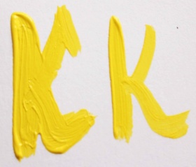 Желтая светлая  Акрил