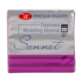 Пластика "Sonnet" цикламен, брус 56 гр.