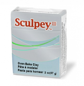 Скалпи III, запек.пластик, 57г, серебро