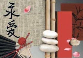 Renkalik Бумага рисовая для декупажа 25 г/м2, 35X50 см, 10л/уп, Фэн шуй