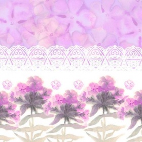 Бумага для скрапбукинга "Шебби-шик №1", 5 листов 15х15 см