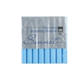 Пластика "Sonnet" аквамарин, брус 56 гр.