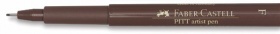 Ручка профессиональная капиллярная "PittPen", толщина линии-тонкая, цвет- сепия