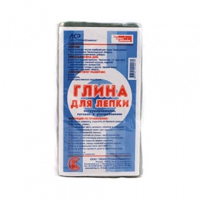 Глина для лепки вакуумированная, 1 кг. Сонет