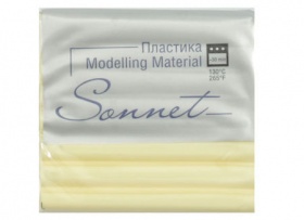 Пластика "Sonnet" ванильныйй, брус 56 гр.