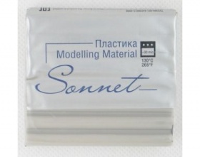Пластика "Sonnet" серый светлый, брус 56 гр.