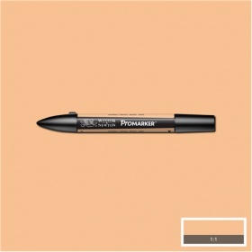 Winsor&Newton Маркер художественный Pro, серо-желтый