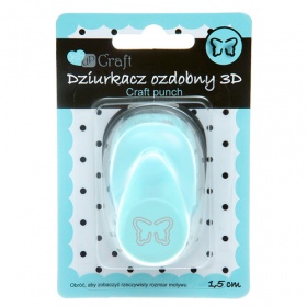 DP Craft Дырокол декоративный с 3D эффектом 1,5 см, Арт.JCDP-105-038