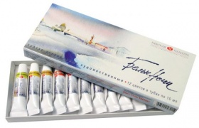 Нева акварель, в тубах 12х10