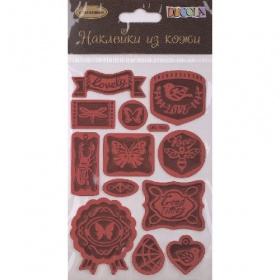 Decola Наклейки из кожи с тиснением-4A