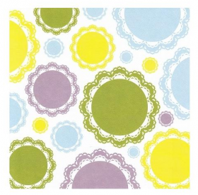 Бум. для скрапб. `Летний мотив 10` 5 л 15х15 см (124958)