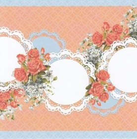 Бум. для скрапб. `Яркий мотив 13` 5 л 15х15 см (124946)