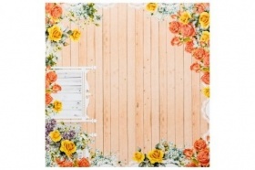 Бумага для скрапбукинга `Романтика 15` 5л 15х15 см (124933)