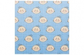 Бумага для скрапбукинга "Малыш №7", 5 листов 15х15 см