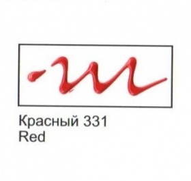 Контур по ткани "Декола" Красный.