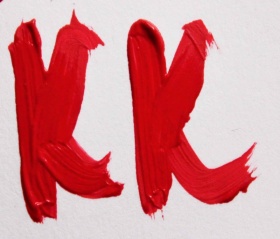 Красная темная Акрил