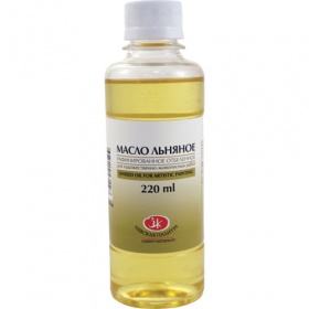 Масло  льняное  рафинированное  отбеленное  б. 200гр.