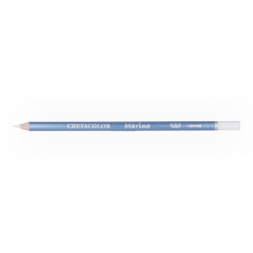 Проф. акварельный карандаш "MARINO", 7,5 мм, стержень 3,8 мм, цвет 101 Белый перманентный