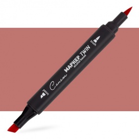 Маркер спиртовой Сонет Twin Brush, розово-коричневый