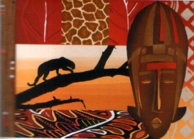 Бумага рисовая для декупажа 25 г/м2, 35X50 см, 10л/уп, Кения