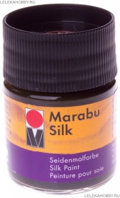 Краски по шелку Silk Marabu, коричневый средний