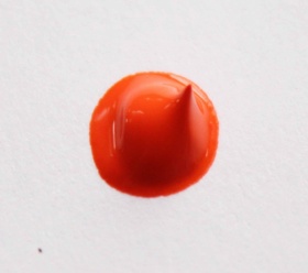 Оранжевая  Акрил