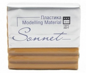 Пластика "Sonnet" светлое золото, брус 56 гр.