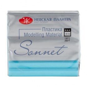 Пластика "Sonnet" голубой бриллиант, брус 56 гр.