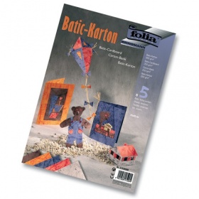 Бумага имитация батика 250 гр. 23х33, 5 л, ассорти