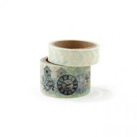 Скотч  декоративный, 2шт. в наборе, ширина 15/30мм, длина 5м, Рукоделие, 8043