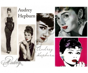 Набор карт для декупажа "Одри " 21х30см 54г/м2, 5шт,