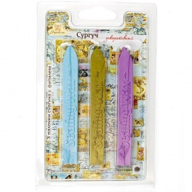 Сургуч декоративный mix, 3шт, Рукоделие, 91-PTV17PLAV