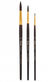 Кисть CREATIVE Синтетика жесткая КРУГЛАЯ №8