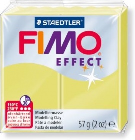 Пластика Fimo effect цитрин брус 56г