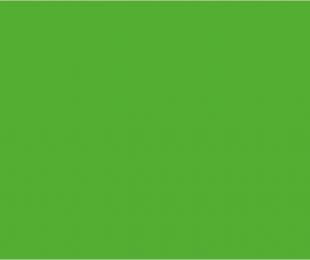 Бумага цветная, 130 г/м2, A4, 20 л, зеленый травяной