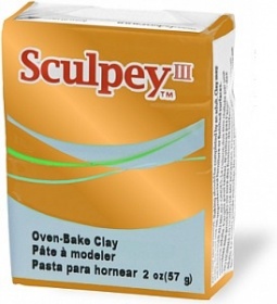 Скалпи III, запек.пластик, 57г,  золотой