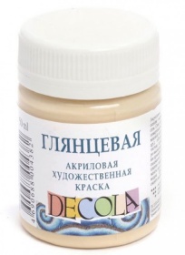 Телесная - Decola акрил по ткани 50 мл.