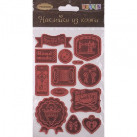 Decola Наклейки из кожи с тиснением-6A