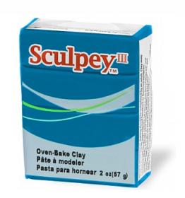 Скалпи III, запек.пластик, 57г, бирюзовый